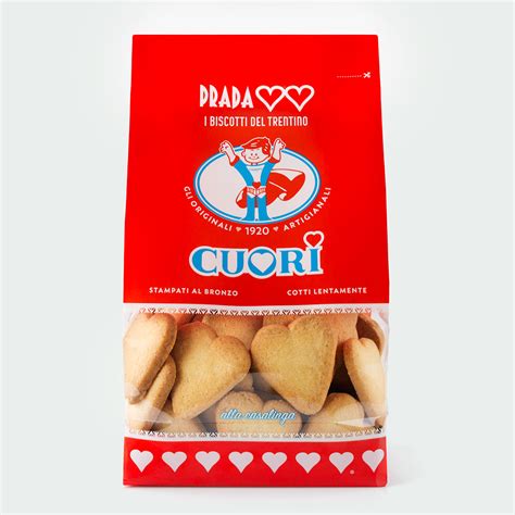 CUORI PRADA BISCOTTI CLASSICI 400 G .